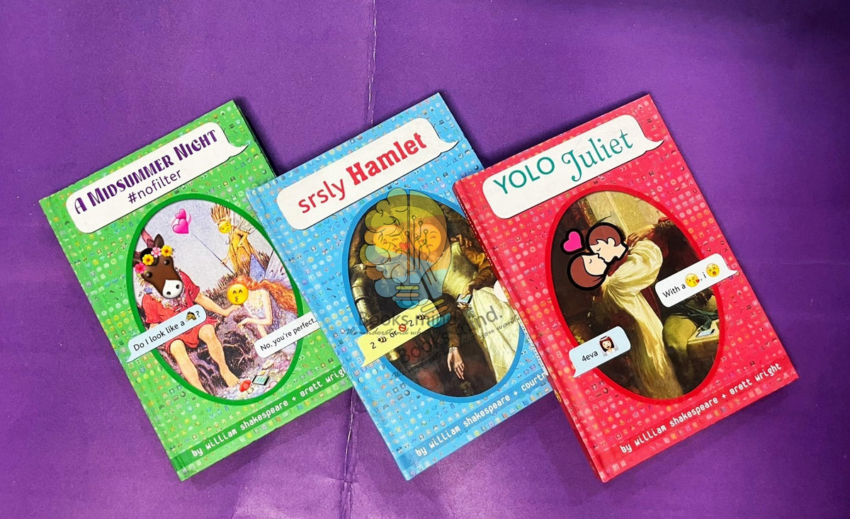 William Shakespeare 3 Books Set