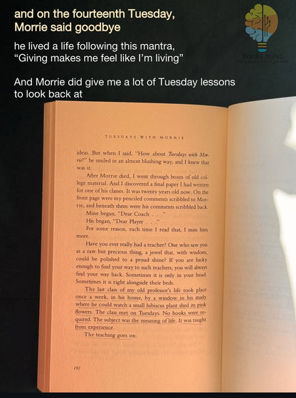 Tuesdays with Morrie