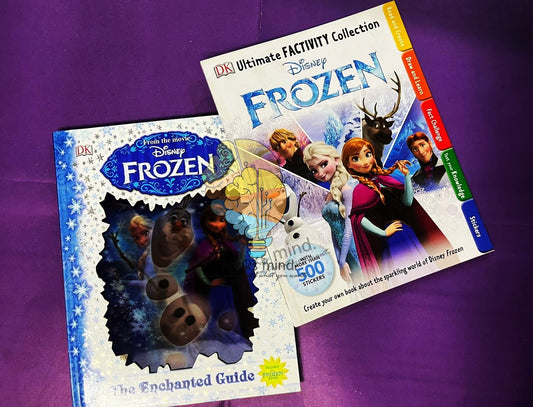 2 Books Set ( Ultimate Factivity Collection: Frozen + Frozen - The Enchanted Guide )