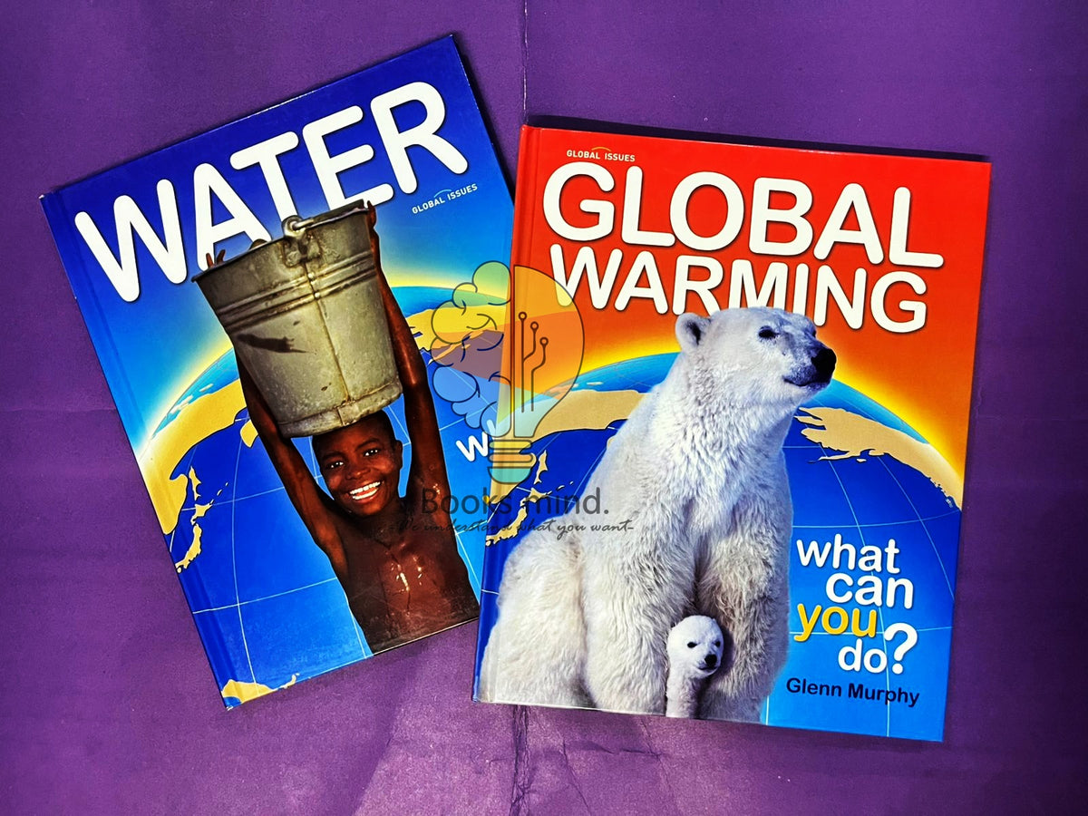 2 Books Set ( Water What Can "You" Do?: Global Issues + Global Warming )