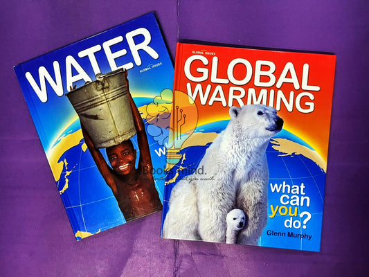 2 Books Set ( Water What Can "You" Do?: Global Issues + Global Warming )