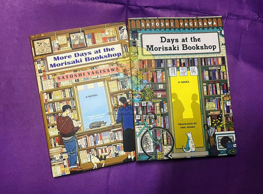 Satoshi Yagisawa 2 Books Set (Days at the Morisaki Bookshop+More Days at the Morisaki Bookshop)