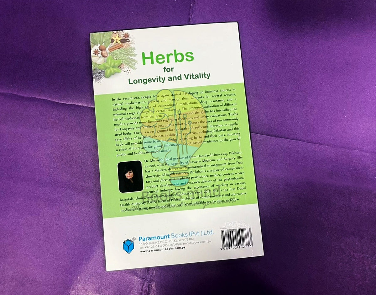 Herbs For Longevity And Vilatily