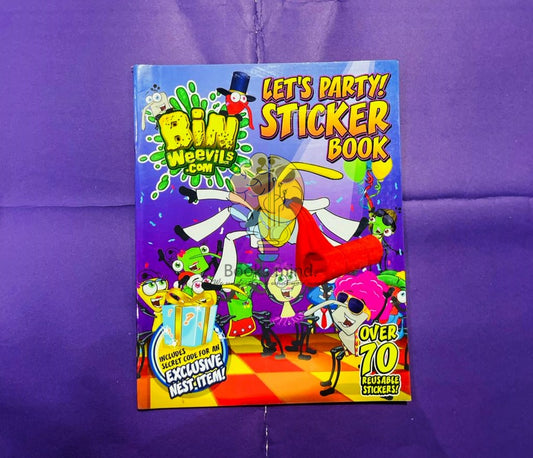 Bin Weevils Let's Party! Sticker Book