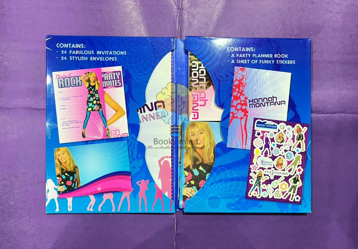 Hannah Montana party invitation kit