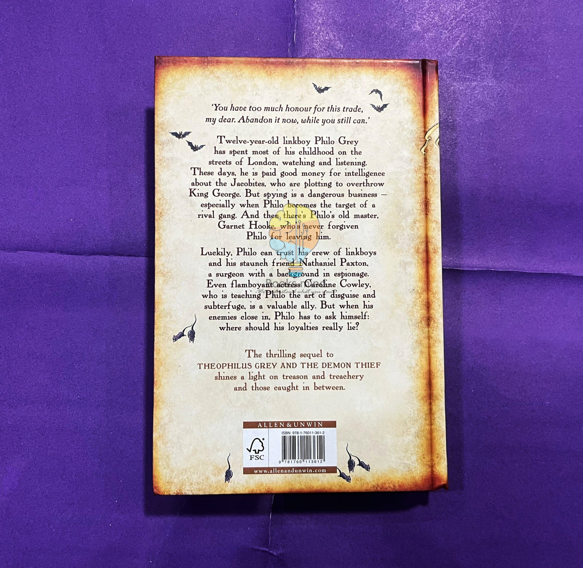 Theophilus Grey and the Traitor's Mask